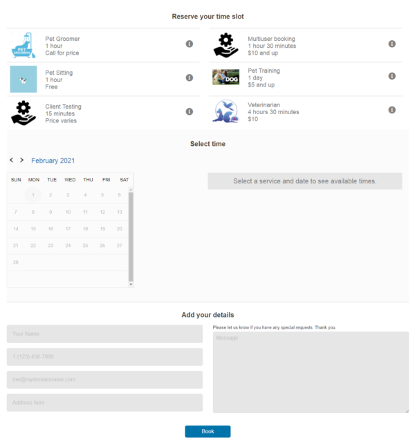 Microsoft Bookings for Wordpress  Portals for Microsoft Office 365